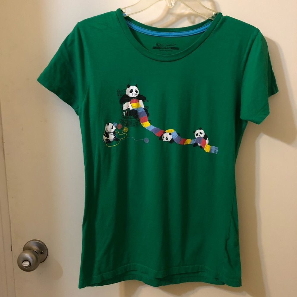 Threadless “Panda Weaving” T-shirt (L)